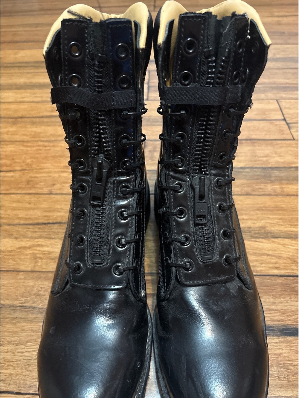 Chippewa Firefighter Boots 27422 Men's 10.5 EE Black Leather Steel Toe Ruttman - Picture 6 of 8